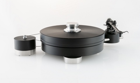 Transrotor MAX Nero Black with Rega RB 220, Konstant Basic and Uccello MM