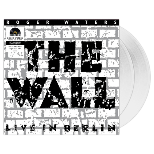 Roger Waters The Wall Live In Berlin (Limited Edition) Clear Vinyl (2 LP)