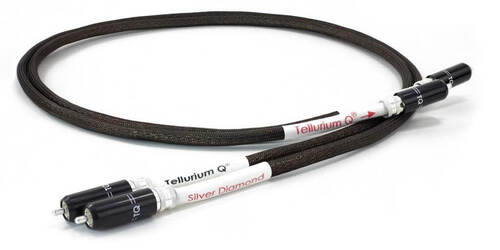 Tellurium Q Silver Diamond Phono RCA Cable 1,0 м.