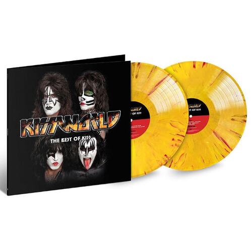 Various Artists The Many Faces Of Kiss Yellow Splatter Vinyl (2 LP)