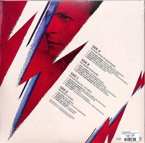 Various Artists The Many Faces Of David Bowie Red & Blue Vinyl (2 LP)