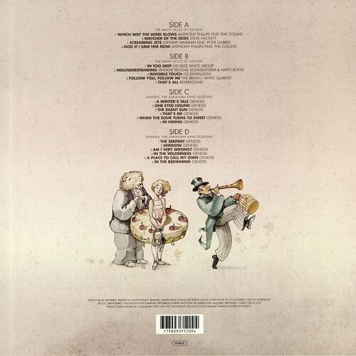 Various Artists The Many Faces Of Genesis Grey Marble Vinyl (2 LP)