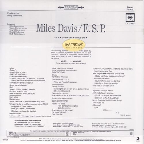 Miles Davis E.S.P.