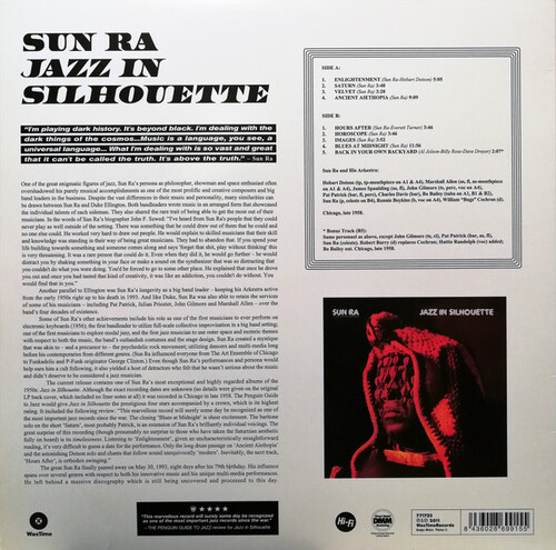 Sun Ra And His Arkestra Jazz In Silhouette