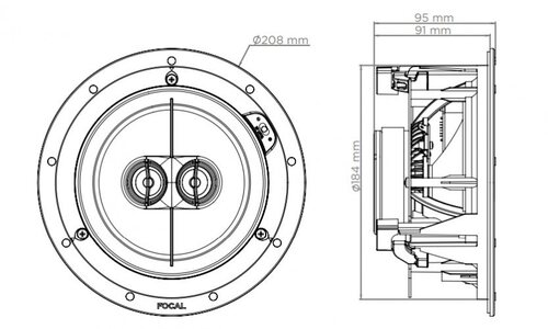 Focal Custom 100 IC 6 ST