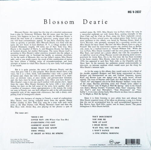 Blossom Dearie Blossom Dearie (Verve By Request Series)