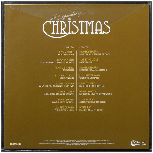 Various Artists A Legendary Christmas Volume Three The Gold Collection (Coloured Vinyl)