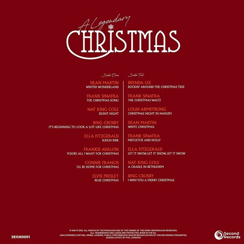 Various Artists A Legendary Christmas Volume One The Red Collection