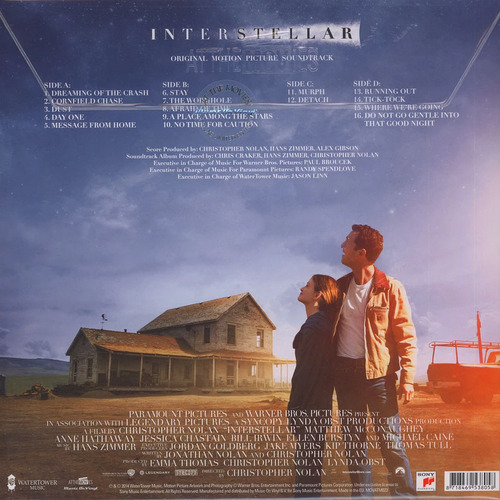 OST Interstellar by Hans Zimmer (2 LP)