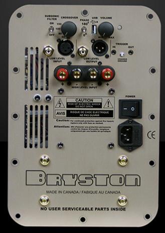 Bryston Model T Sub Black Ash