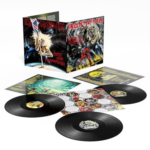 Iron Maiden The Number of the Beast/Beast over Hammersmith Box Set (3 LP)