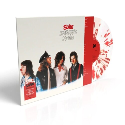 Slade Nobody's Fools (Coloured Clear & Red Splatter Vinyl)