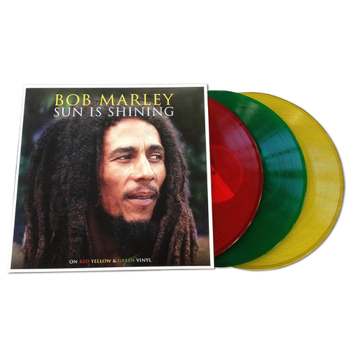 Bob Marley Sun Is Shining Coloured Red, Yellow & Green Vinyl (3 LP)