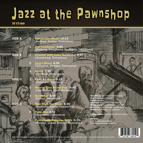 Various Artists Jazz at the Pawnshop (2 LP)