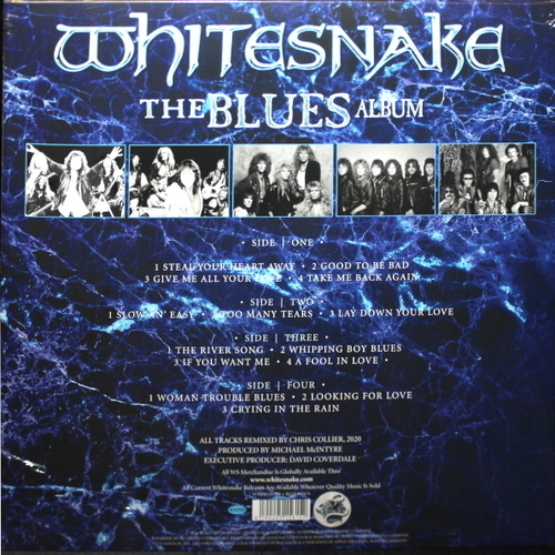 Whitesnake The Blues Album (Coloured Ocean Blue Vinyl) (2 LP)