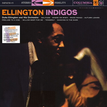 Duke Ellington And His Orchestra Ellington Indigos 45RPM (2 LP)