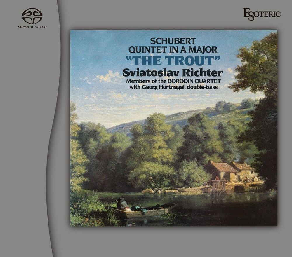 Sviatoslav Richter & Borodin Quartet Schubert Quintet in A Major "The Trout" Hybrid Stereo SACD