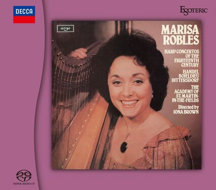 Marisa Robles Harp Concertos of the Eighteenth Century Hybrid Stereo SACD