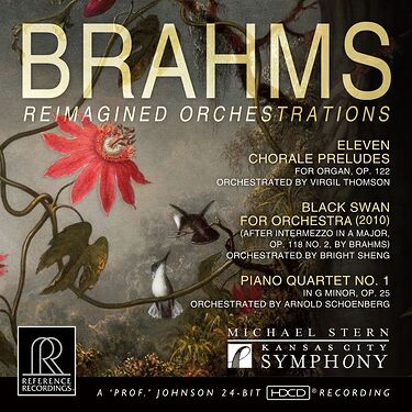 Michael Stern & Kansas City Symphony Brahms Reimagined Orchestrations HDCD