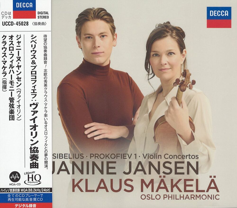 Janine Jansen, Klaus Mäkelä & Oslo Philharmonic Sibelius & Prokofiev Violin Concertos UHQCD