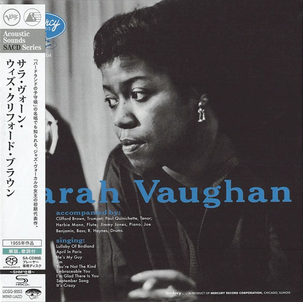 Sarah Vaughan feat. Clifford Brown and Others (Acoustic Sounds Series) SHM-SACD