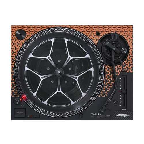 Technics SL-1200M7B Lamborghini Special Edition Orange