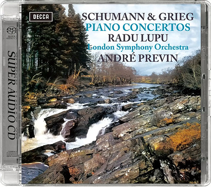 Radu Lupu, André Previn & London Symphony Orchestra Schubert, Schumann & Grieg: Piano Concertos Hybrid Stereo SACD