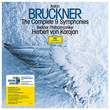 Herbert von Karajan & Berliner Philharmoniker Bruckner: The Complete 9 Symphonies (The Original Source Series) Box Set (17 LP)