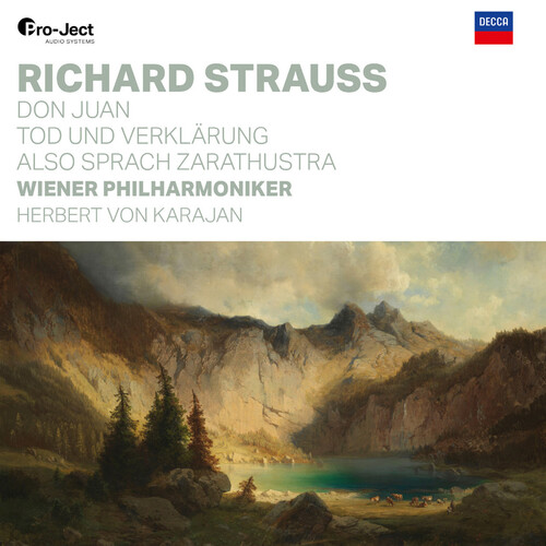 Vienna Philharmonic & Herbert von Karajan Richard Strauss: Don Juan, Tod und Verklarung, Also Sprach Zarathustra (2 LP)