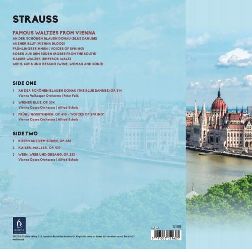 Vienna Volksoper Orchestra & Vienna Opera Orchestra Strauss Famous Waltzes From Vienna