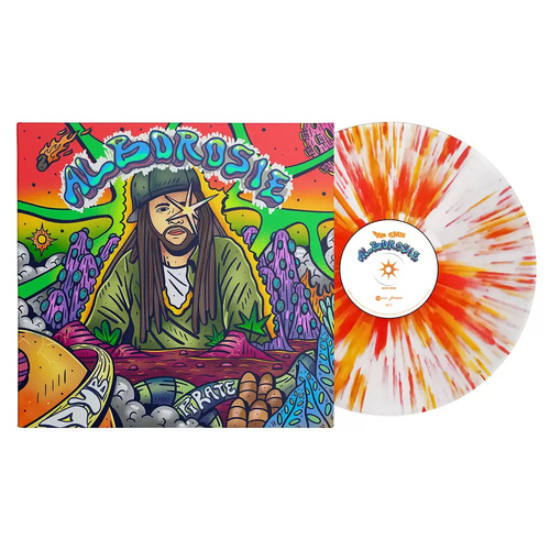 Alborosie Dub Pirate White & Orange Splattered Coloured Vinyl