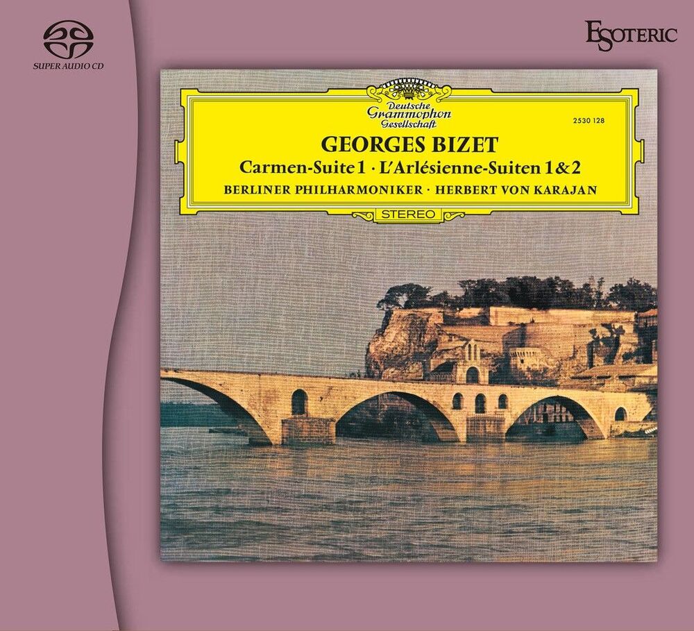 Herbert von Karajan & Berlin Philharmonic Georges Bizet Carmen Suite 1 & L'Arlesienne Suites 1 & 2 Hybrid Stereo SACD