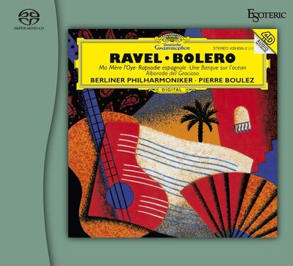 Pierre Boulez & Berliner Philharmoniker Maurice Ravel Bolero Hybrid Stereo SACD