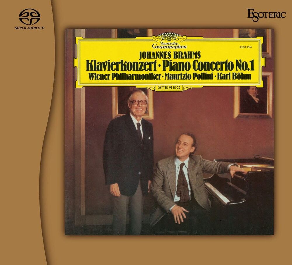 Maurizio Pollini, Karl Bohm & Vienna Philharmonic Brahms Piano Concerto No.1 (2 Hybrid Stereo SACD)