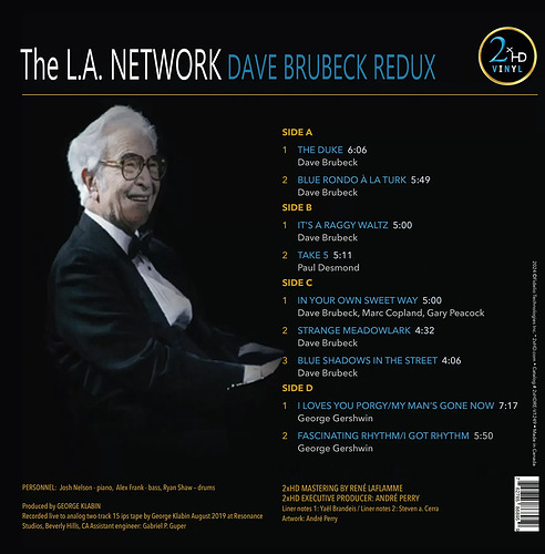 L.A. Network Dave Brubeck Redux 45RPM (2 LP)