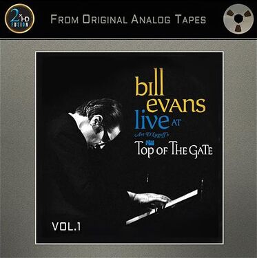 Bill Evans Live At Art D'Lugoff's Top Of The Gate Vol.1 Master Quality Reel To Reel Tape (1 Reel)