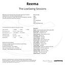 Reema The LowSwing Sessions Master Quality Reel To Reel Tape (1 Reel)