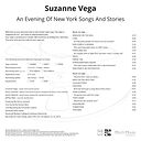 Suzanne Vega An Evening of New York Songs and Stories Master Quality Reel To Reel Tape (2 Reels)