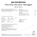 Joe Henderson, Chick Corea, Ron Carter & Billy Higgins Mirror, Mirror Master Quality Reel To Reel Tape (1 Reel)