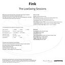 Fink The LowSwing Sessions Master Quality Reel To Reel Tape (1 Reel)