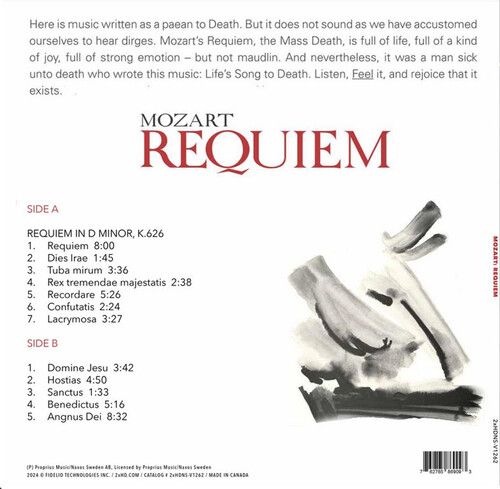 Stefan Skold & The Choir of St.Jacob Stockholm Mozart Requiem